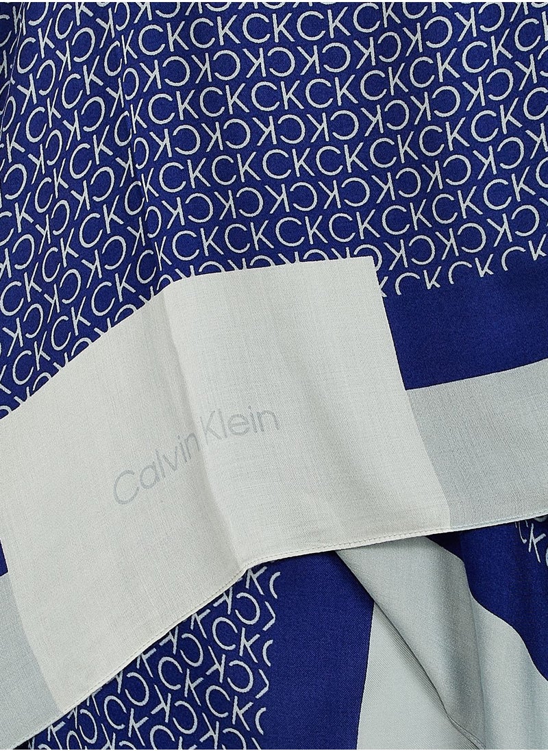 CALVIN KLEIN - Geo Minimal Scarf - Image 1