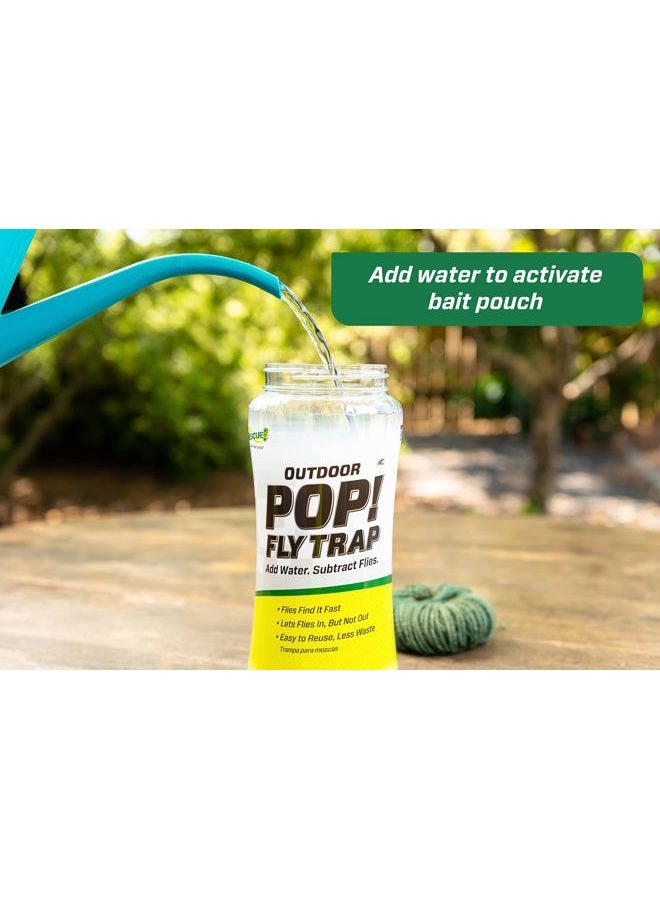 RESCUE ! POP! Fly Trap – Large Reusable Fly Trap for Outdoor Use - Image 5