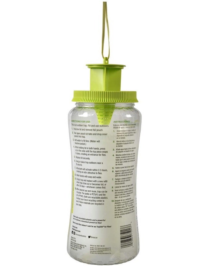 RESCUE ! POP! Fly Trap – Large Reusable Fly Trap for Outdoor Use - Image 2