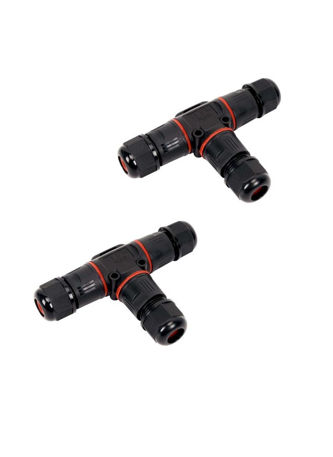 melfi Melfi Outdoor IP68 Waterproof Connector - 250V 16A Cable Wire for Gland Sleeve, Garden, Construction, and Plant Use  - Image 1