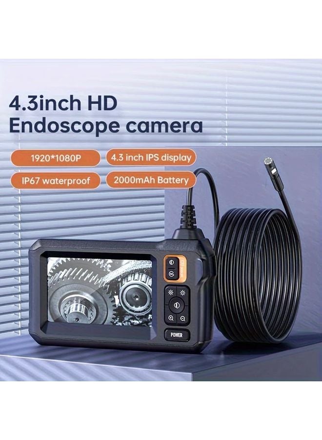 4.3 Inch HD Endoscope Camera 8mm Single Lens 2000mAh Battery For Auto Repair Plumbing - Image 2