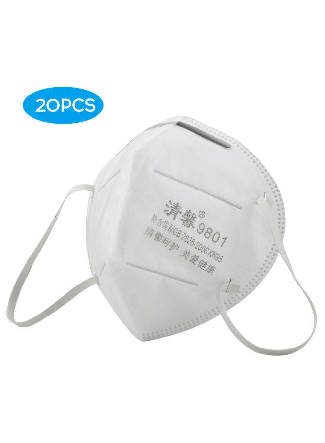 NIBEMINENT 20-Piece Disposable KN95 Soft Breathable Protective Mask - Image 2