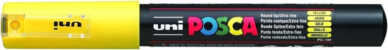 Uniball uni-ball Posca PC-1M Extra Fine Yellow Marker - Image 1