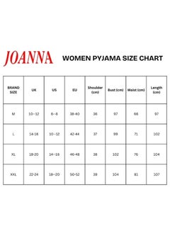 JOANNA JOANNA Women's Floral Design V-Neck Shirt & Trouser Pajama Set, Pink  - Image 5