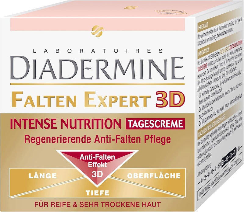 Genuine German Diadermine Nutri Expert Regeneration 3D Neo-Retinol Anti-Wrinkle Day Care Cream 1.69fl. oz. - 50ml