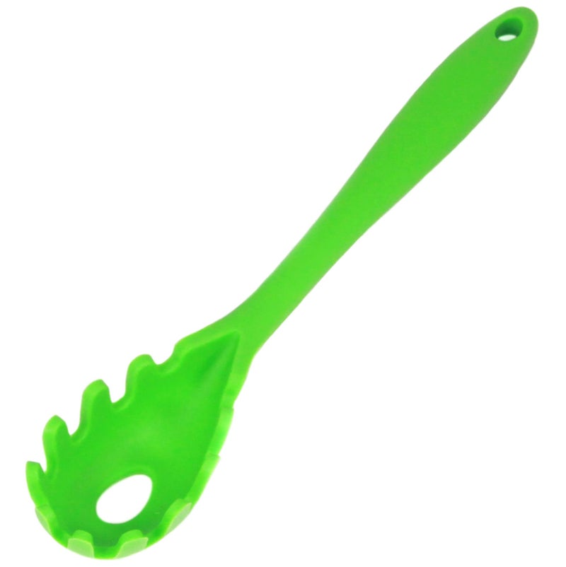 Chef Craft Premium Silicone SpaghettiPasta Fork 115 inch Green