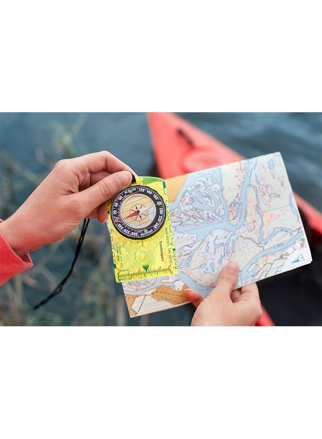 بوصلة توجيه - بوصلة كشفية متطورة للمشي والتخييم وحمل الحقائب - أفضل هدايا النجاة للأطفال - Image 4