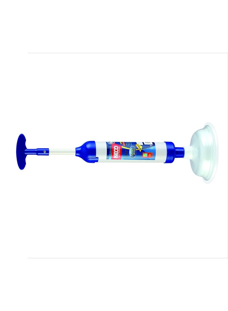 Neco neco heavy duty toilet and drain plunger high pressure suction unclogging tool for toilet sink shower bathtub and kitchen drains durable chemical resistant plunger with strong ergonomic handle for powerful blockage removal - Image 3