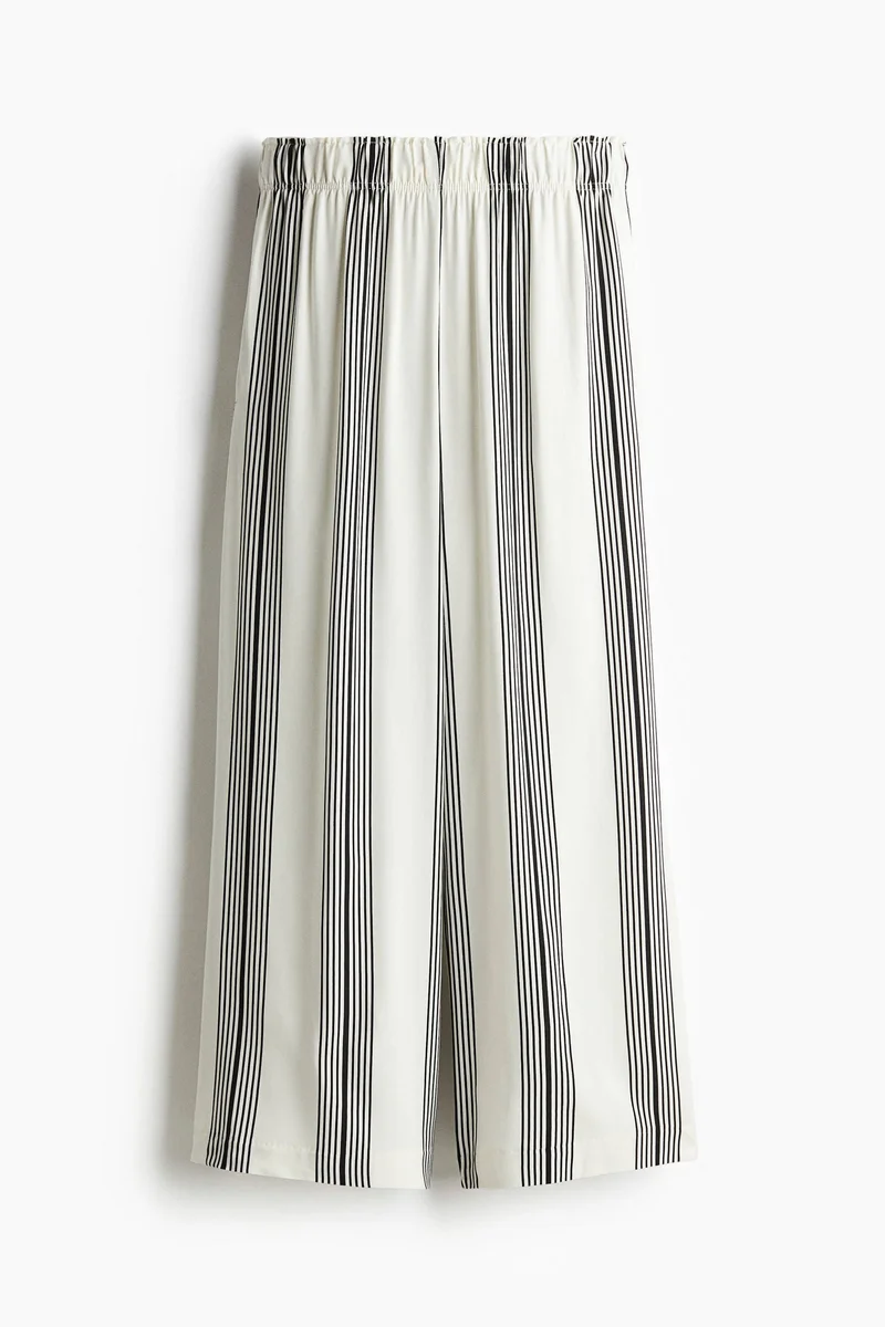 H&M Cropped pull-on trousers