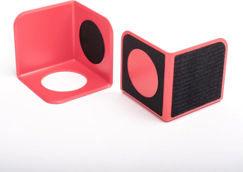 Rati Nook Luggage Fixation for the Boot with Velcro and Non-Slip Pads - Pack of 2 - Red - Image 1