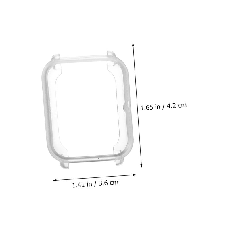 Transparent TPU Watch Case 4 2X3 6CM Lightweight Impact Resistant Easy Installation - Image 4