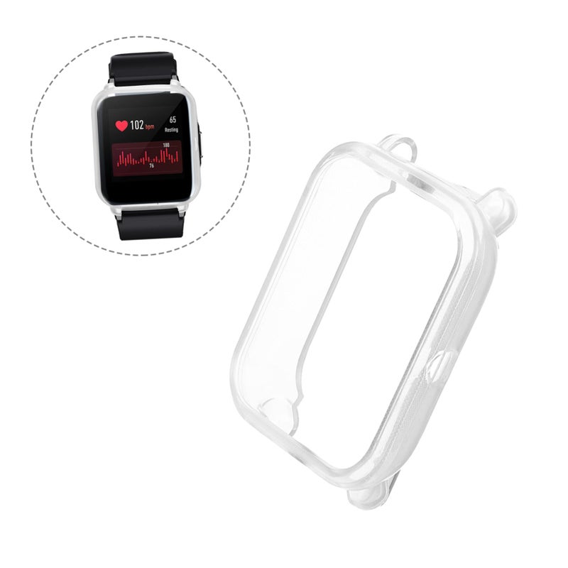 Transparent TPU Watch Case 4 2X3 6CM Lightweight Impact Resistant Easy Installation - Image 3