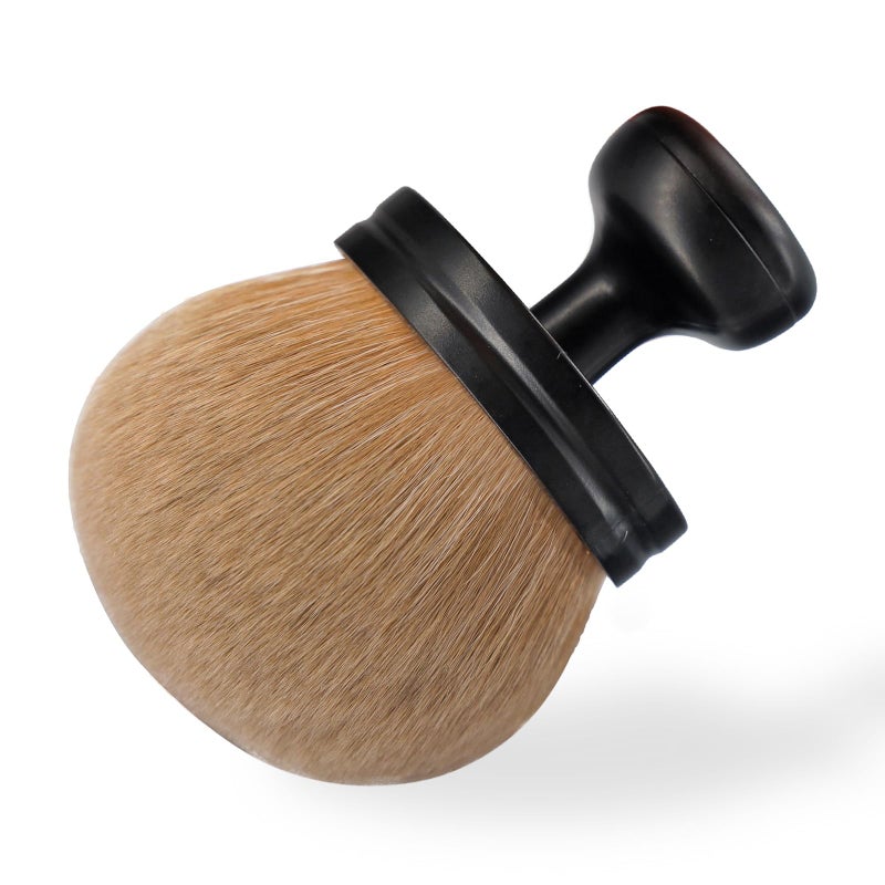 DRIPOO Big Self Tanning Blend Brush, Extra Large Kabuki, Self Tanner, Fundation, Powder, Sunless Tanning, Blusher, Shadow, Bronzer, Face and Body Brush (Black) - Image 1