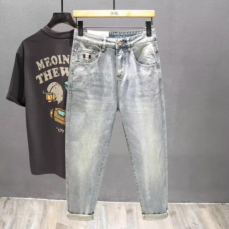 Unisex Classic Denim Jeans Loose Fit Daily Outdoor Wear - Image 5