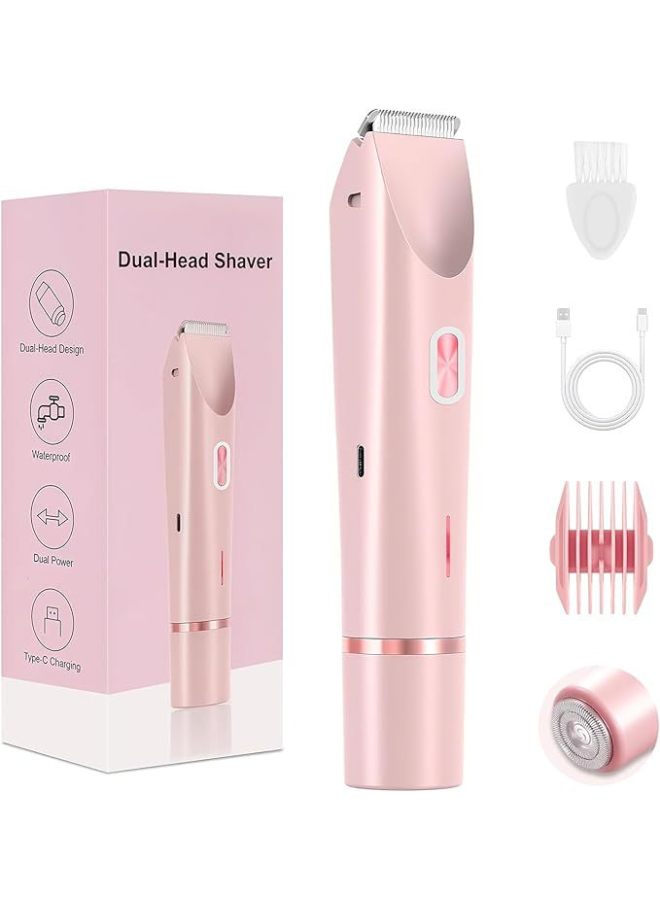 Hot Electric Double-head Hair Removal Device For Women, Private Area Shaver, Hair Trimmer, Hair Clipper