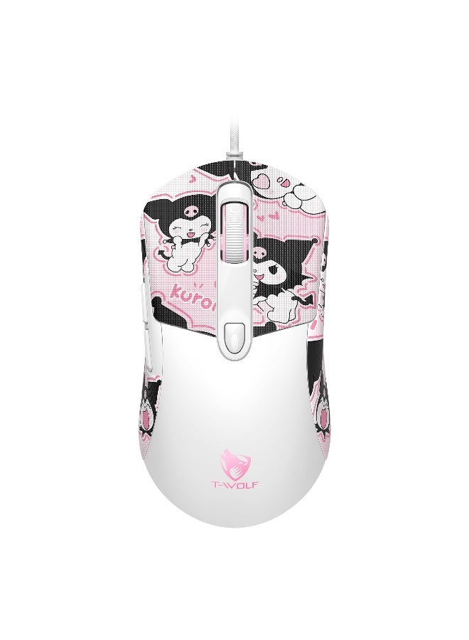 T-WOLF G550 Gaming Mouse Anti-Slip Sticker - Image 1