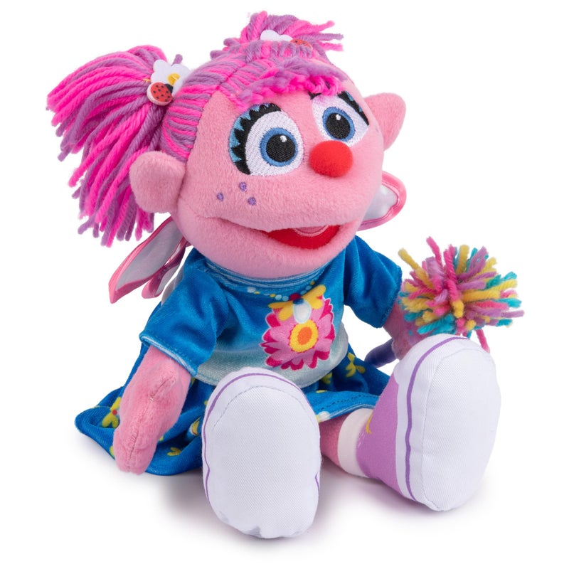 GUND Sesame Street Official Abby Cadabby Muppet Plush, Premium Plush Toy for Ages 1 & Up, Pink/Blue, 11â€ - Image 4