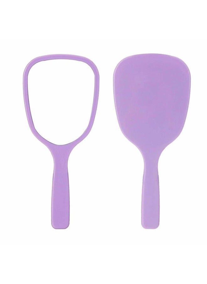 4PC Hand Mirror, Travel Handheld Mirror, Cosmetic Mirror with Handle (4PC)