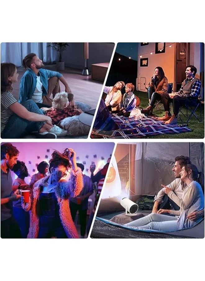 MANAM TRADING HY300 Mini Projector 4K Android 11 WIFI6 BT5.0 1080P 1280 * 720P Home Theater TV Screen Projector Outdoor Portable Beam Projetor 4k Smart Movie Projector Hdr, Nexvision Projector.  - Image 5