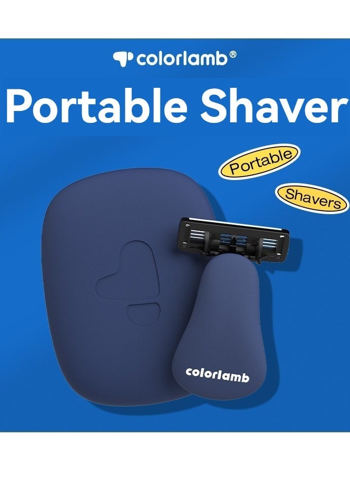 colorlamb Mini Razors, Travel Razors For Men Women, Womens Razors For Shaving, Hair Removal Blade With Case For Body, Armpit And Bikini  - Image 2