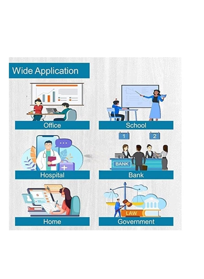 Terabyte L4150 L4160 L6160 L6170 L6176 L6190 L14150 (مجموعة حبر 101 لطابعة EcoTank 4-Pack أسود أزرق فاتح أرجواني أصفر لطابعات L4150 L4160 L6160 L6170 L6176 L6190 L14150) - Image 2