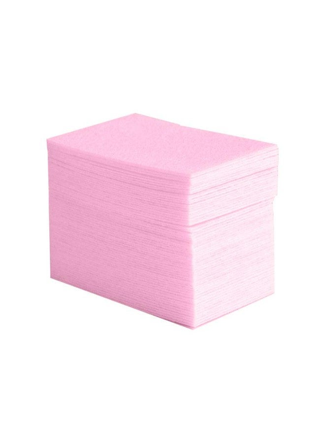 Aysekone 600 Pieces Pink Lint Free Nail Wipes Gel Polish Remover Cotton Pads for Manicure and Nail Art - Image 3