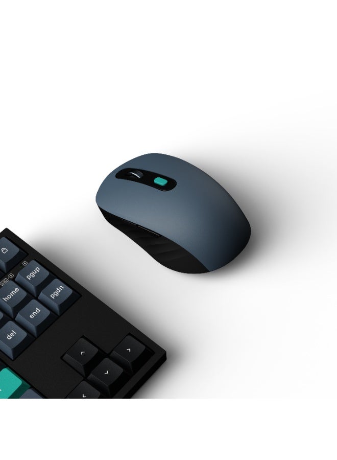 كيشرون كومبو Keychron B33 لوحة مفاتيح لاسلكية وماوس BM25، تخطيط 80% TKL، مفاتيح Scissor صامتة، اتصال ثلاثي الأوضاع، معدل استقصاء 1000 هرتز، تخطيط إنجليزي-عربي، أسود - Image 5