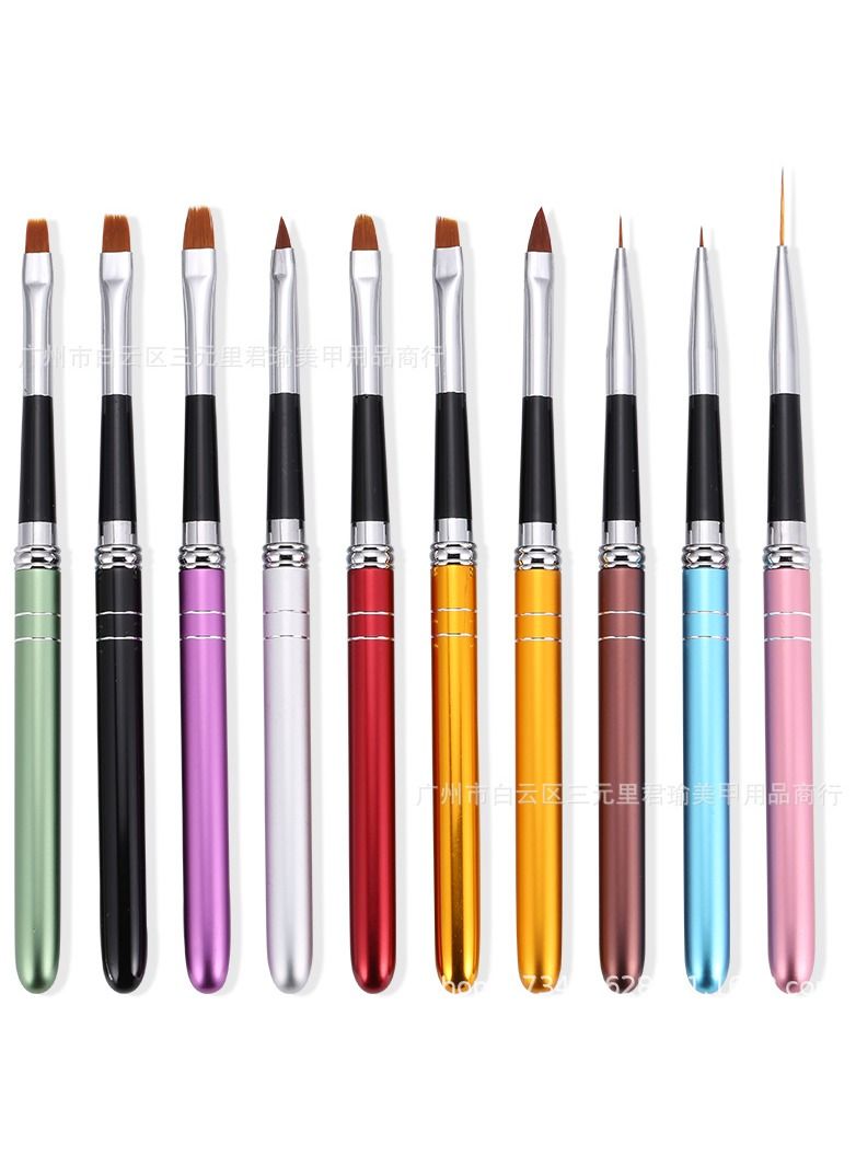 10-Piece Nail Art Set multicolour - Image 1