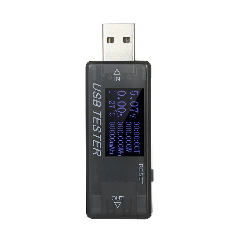 مقياس USB متعدد الوظائف 8 في 1، مقياس دقيق USB QC2.0، مراقب للتيار والجهد والسعة والطاقة، كاشف مقياس الجهد ومقياس التيار - Image 2