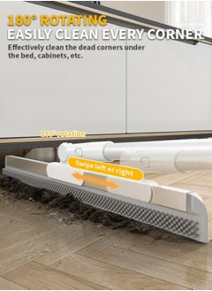 Arabest 2-in-1 Magic Broom Multi-Purpose Floor Cleaner with 180° Swivel Design for Kitchen, Bathroom & Home Cleaning Carpets - Bladeless 2  - Image 5