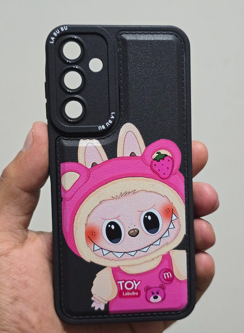 Cartoon Back Cover With the Word LABUBU Compatible With The Phone Samsung Galaxy A15 - Image 2