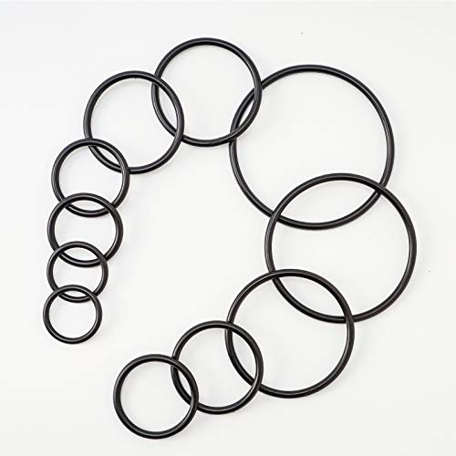 BUSY-CORNER O-Ring BOSS Hydraulic SAE 212 Pieces O Rings Seal Kit Buna-N 90A for Boss Tube Fitting Application Hydraulic Fitting Hydraulic Pumping Sealing Straight Thread Tube Fittings - Image 5
