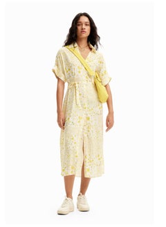DESIGUAL Floral midi shirt dress  - Image 2