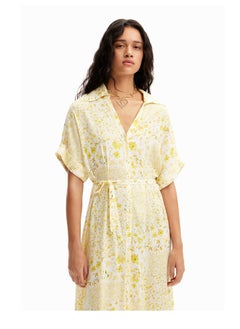 DESIGUAL Floral midi shirt dress  - Image 3