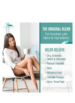 Purely Northwest PURELY NORTHWEST-Tea Tree Oil & Peppermint Foot Soak with Epsom Salt-for Stubborn Foot Odor, Athletes Foot Burning & Itching, Damaged Discolored Nails-A Natural Callus Remover 16 Ounces  - Image 3