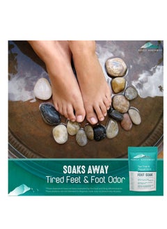 Purely Northwest PURELY NORTHWEST-Tea Tree Oil & Peppermint Foot Soak with Epsom Salt-for Stubborn Foot Odor, Athletes Foot Burning & Itching, Damaged Discolored Nails-A Natural Callus Remover 16 Ounces  - Image 4