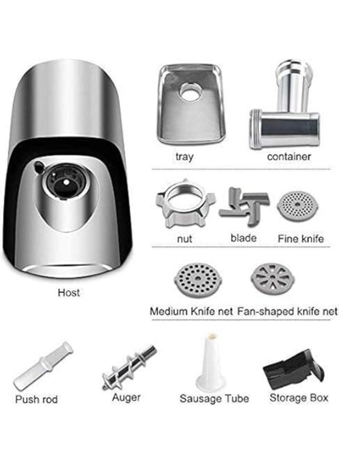 sokany Sokany Stainless Steel Electric Meat Chopper, 3200W  - Image 2