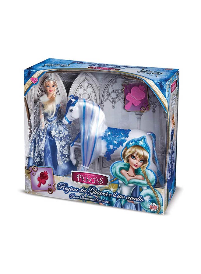 Grandi أميرة الجليد الملكية 30 سم مع حصان (Gg03025E) - Image 1
