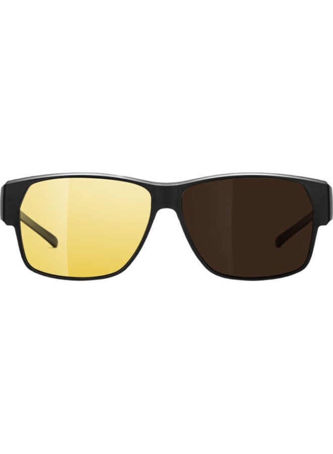 Gabelli Polarized Night Vision Myopia Clip-On Glasses Men And Women Dual-Use Sunglasses For Day And Night Driving Special Anti-Glare - Image 1