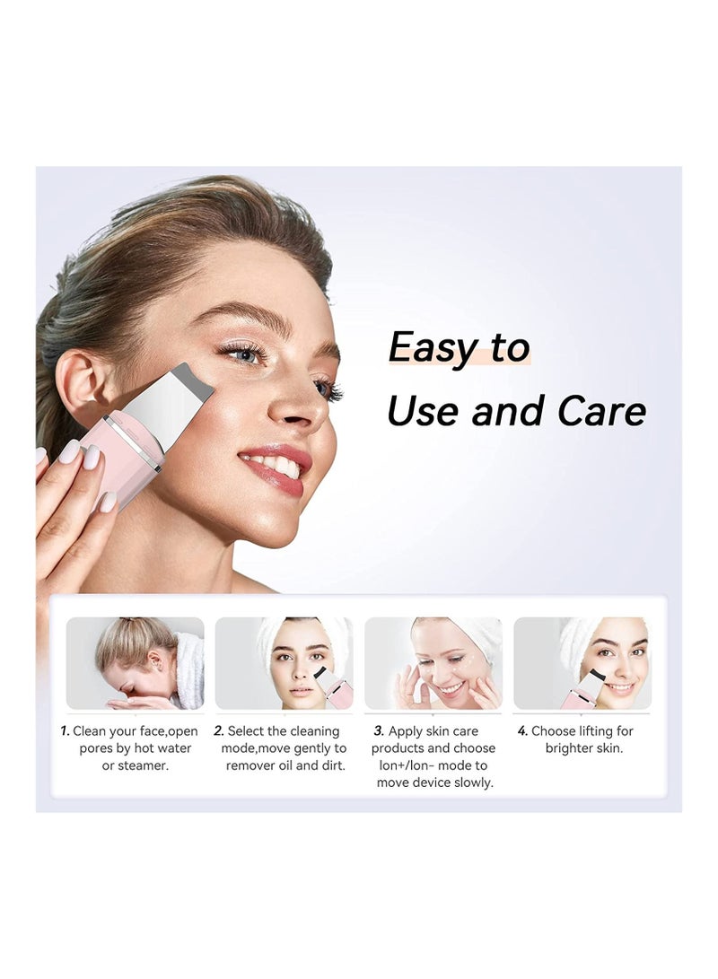 ANLAN Facial Skin Scrubber Ultrasonic Ion Face Cleanser for Blackheads, Pores and Wrinkles - Image 5