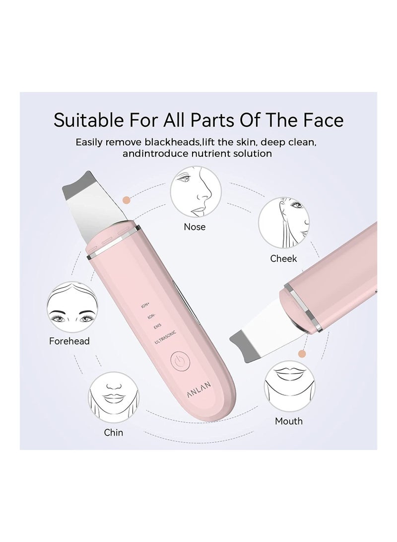 ANLAN Facial Skin Scrubber Ultrasonic Ion Face Cleanser for Blackheads, Pores and Wrinkles - Image 4