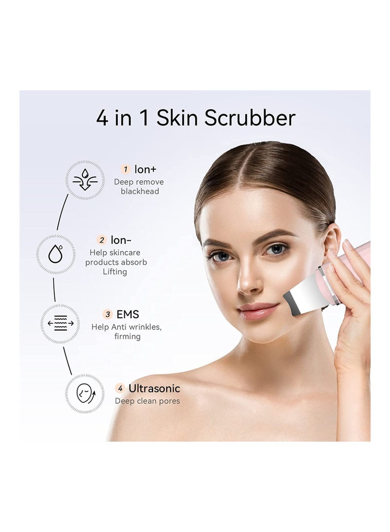 ANLAN Facial Skin Scrubber Ultrasonic Ion Face Cleanser for Blackheads, Pores and Wrinkles - Image 2