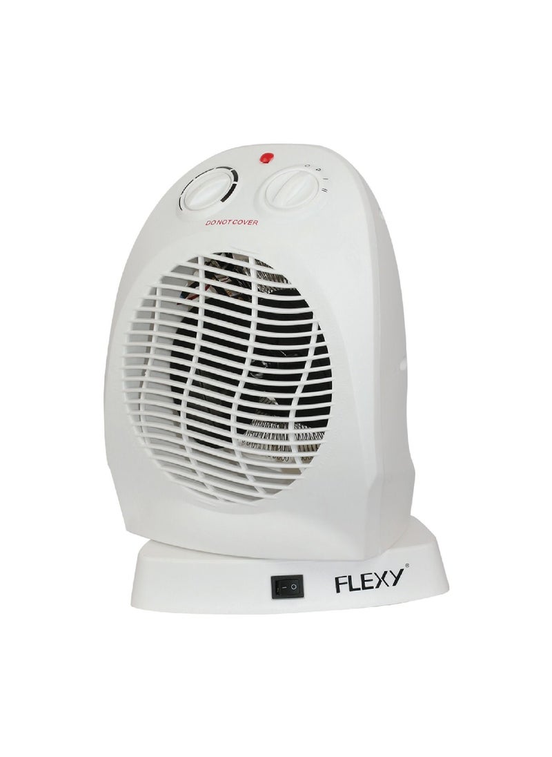 Flexy - Flexy 2000W 180 Degree Oscillating Portable Fan Heater Room Heater With Adjustable Thermostat - Image 1