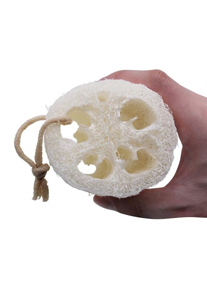 METLUCK Loofah Sponges Natural Organic Luffa Loofah Bath Sponge Exfoliating Natural Bath Shower Sponges Body Scrubbers, 6 Pack - Image 3