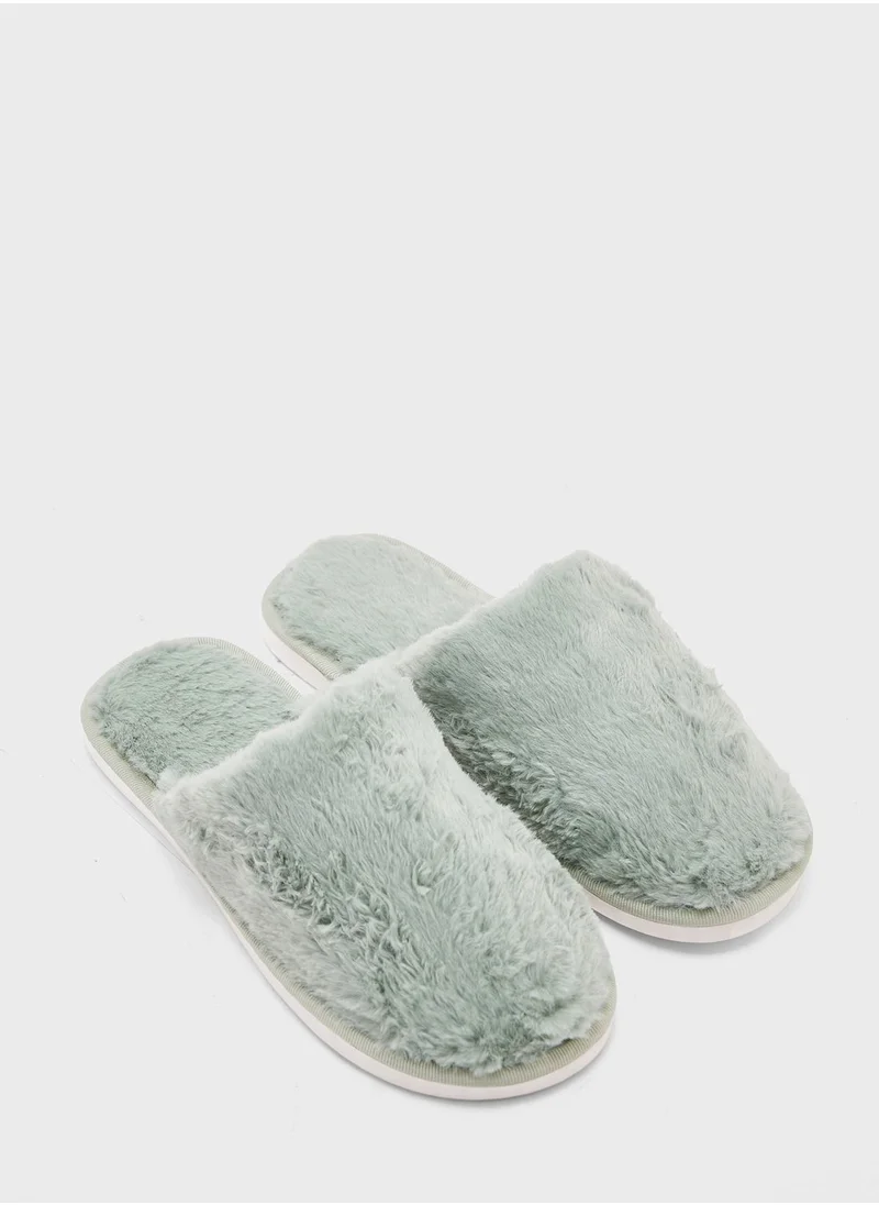 Ginger Closed Toe Bedroom Slippers
