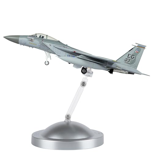 HANGHANG 1/100 Scale F-15 Eagle Fighter Attack Plane Metal Fighter Military Model Fairchild Republic Diecast Plane Model for Commemorate Collection or Gift - Image 5