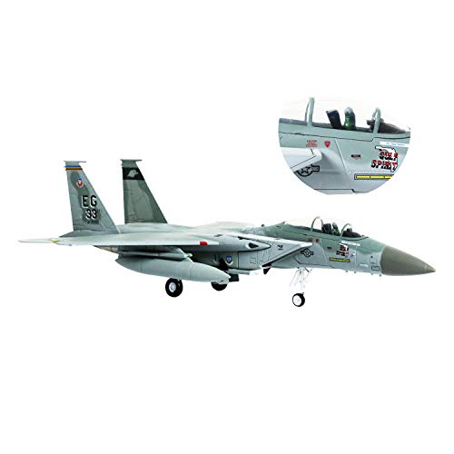 HANGHANG 1/100 Scale F-15 Eagle Fighter Attack Plane Metal Fighter Military Model Fairchild Republic Diecast Plane Model for Commemorate Collection or Gift - Image 2