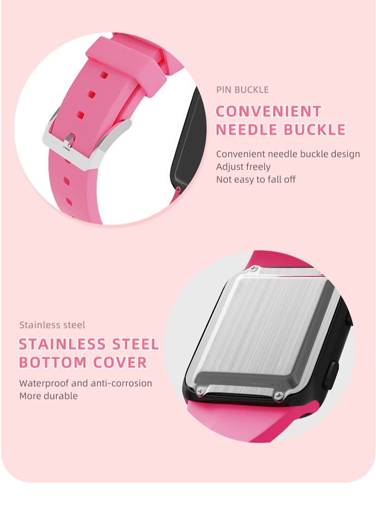 Kids Watches for Girls Boys Digital Sport Watch with Step Counter Pedometer Vibration Alarm Clock, No App Waterproof Fitness Tracker Kids Watch Boys Girls Teens Students Ages 5-16 - Image 3