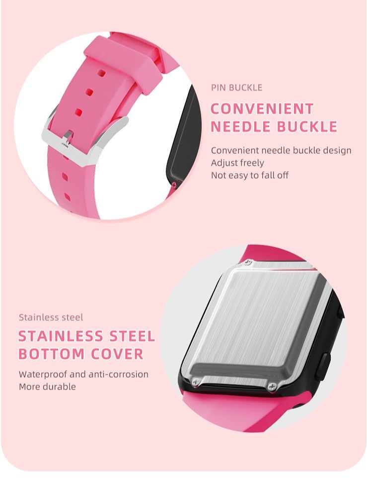 Kids Watches for Girls Boys Digital Sport Watch with Step Counter Pedometer Vibration Alarm Clock, No App Waterproof Fitness Tracker Kids Watch Boys Girls Teens Students Ages 5-16 - Image 3