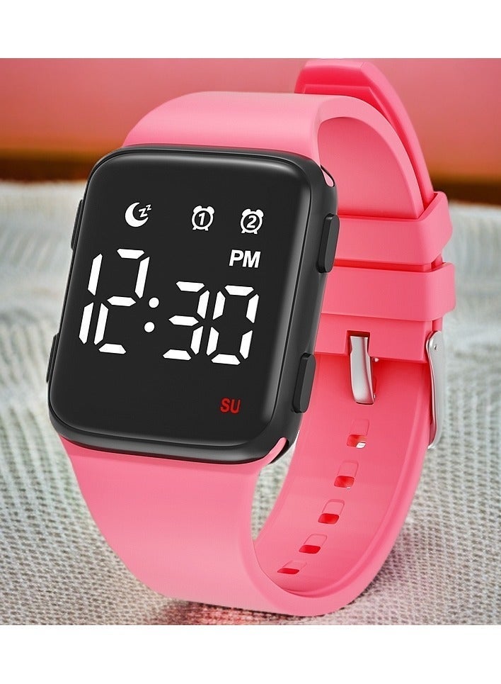 Aurevip Kids Watches for Girls Boys Digital Sport Watch with Step Counter Pedometer Vibration Alarm Clock, No App Waterproof Fitness Tracker Kids Watch Boys Girls Teens Students Ages 5-16 - Image 4
